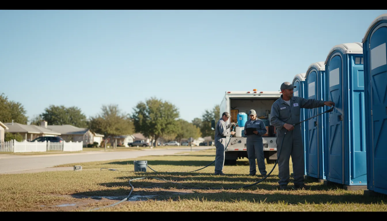 Long-Term Portable Toilet Rental in Christopher, IL near me